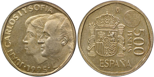 JUAN CARLOS I  500 PESETAS 1995