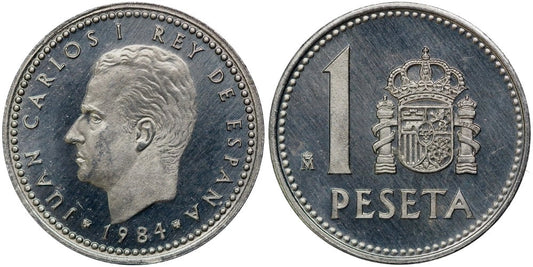 JUAN CARLOS I  1 PESETA 1984