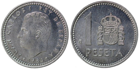 JUAN CARLOS I  1 PESETA 1986