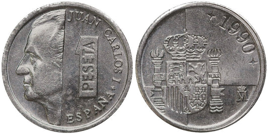 JUAN CARLOS I  1 PESETA 1990