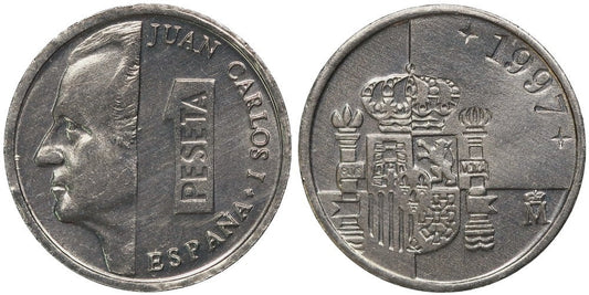 JUAN CARLOS I  1 PESETA 1997