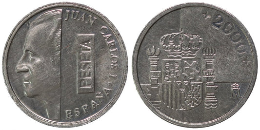 JUAN CARLOS I  1 PESETA 2000