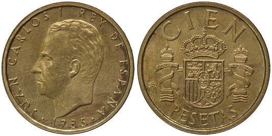 JUAN CARLOS I  100 PESETAS 1985