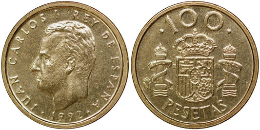 JUAN CARLOS I  100 PESETAS 1992