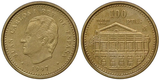 JUAN CARLOS I  100 PESETAS 1997