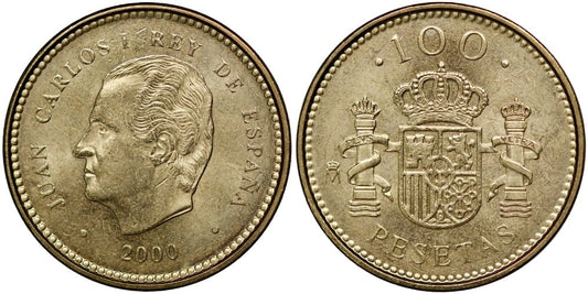 JUAN CARLOS I  100 PESETAS 2000