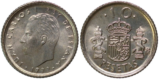 JUAN CARLOS I  10 PESETAS 1992