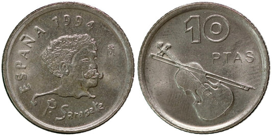 JUAN CARLOS I  10 PESETAS 1994