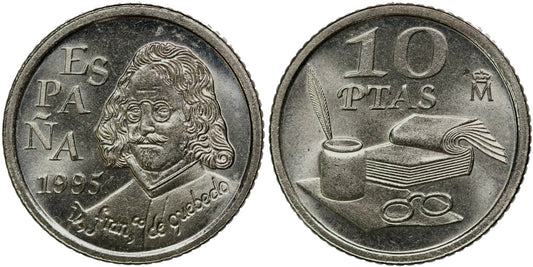 JUAN CARLOS I  10 PESETAS 1995