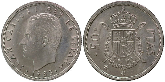 JUAN CARLOS I  50 PESETAS 1983