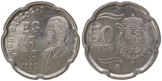 JUAN CARLOS I  50 PESETAS 1998