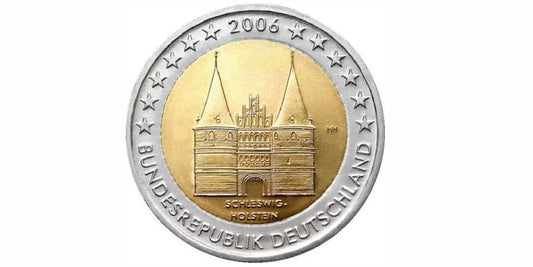 2 EUROS ALEMANIA 2006 SCHLESWIG-HOLSTEIN