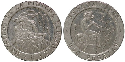 JUAN CARLOS I  200 PESETAS 1996 IDILIO