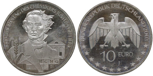 ALEMANIA 10 EUROS 2003 J