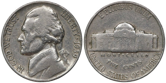 USA 5 CENTAVOS 1939