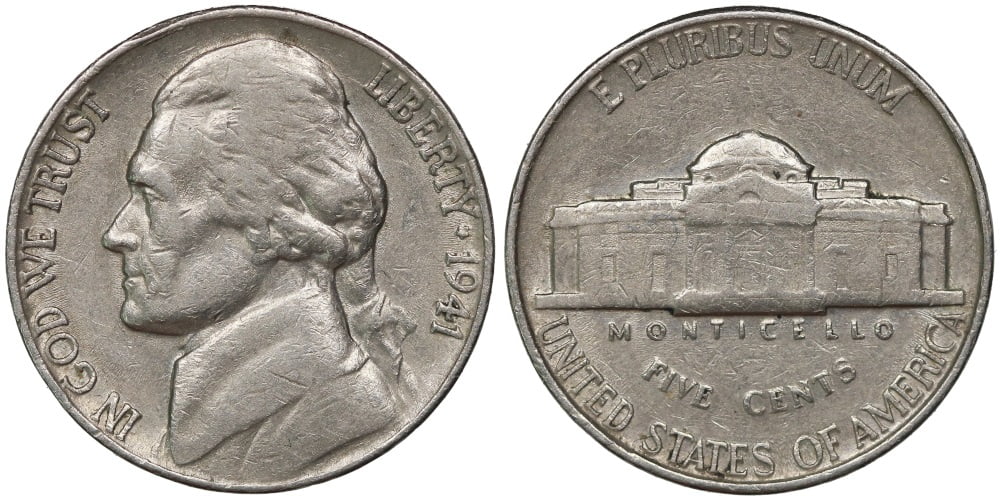 USA 5 CENTAVOS 1941