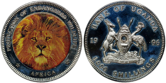 UGANDA 1000 SHILLINGS 1996