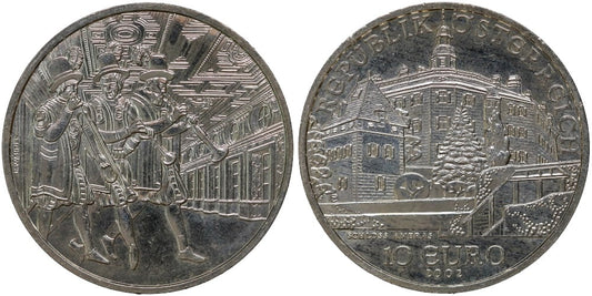 AUSTRIA 10 EUROS 2002